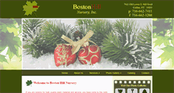 Desktop Screenshot of bostonhillnursery.com